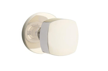Emtek 5109FRKUS Freestone Knob 2-3/8" Backset Passage with Disk Rose