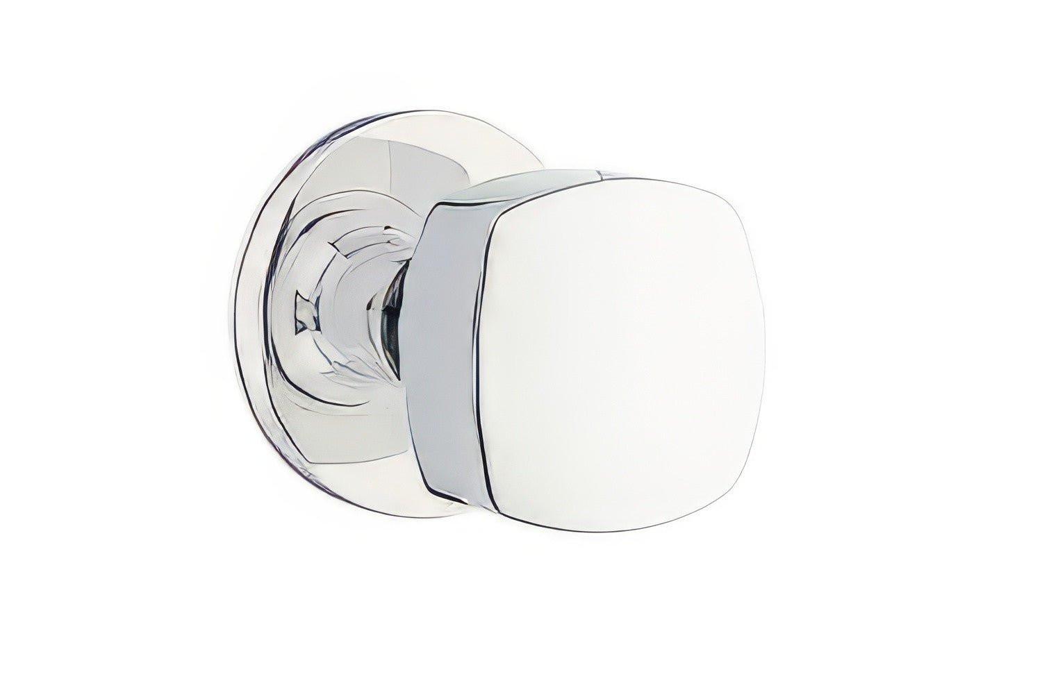 Emtek 5109FRKUS Freestone Knob 2-3/8" Backset Passage with Disk Rose