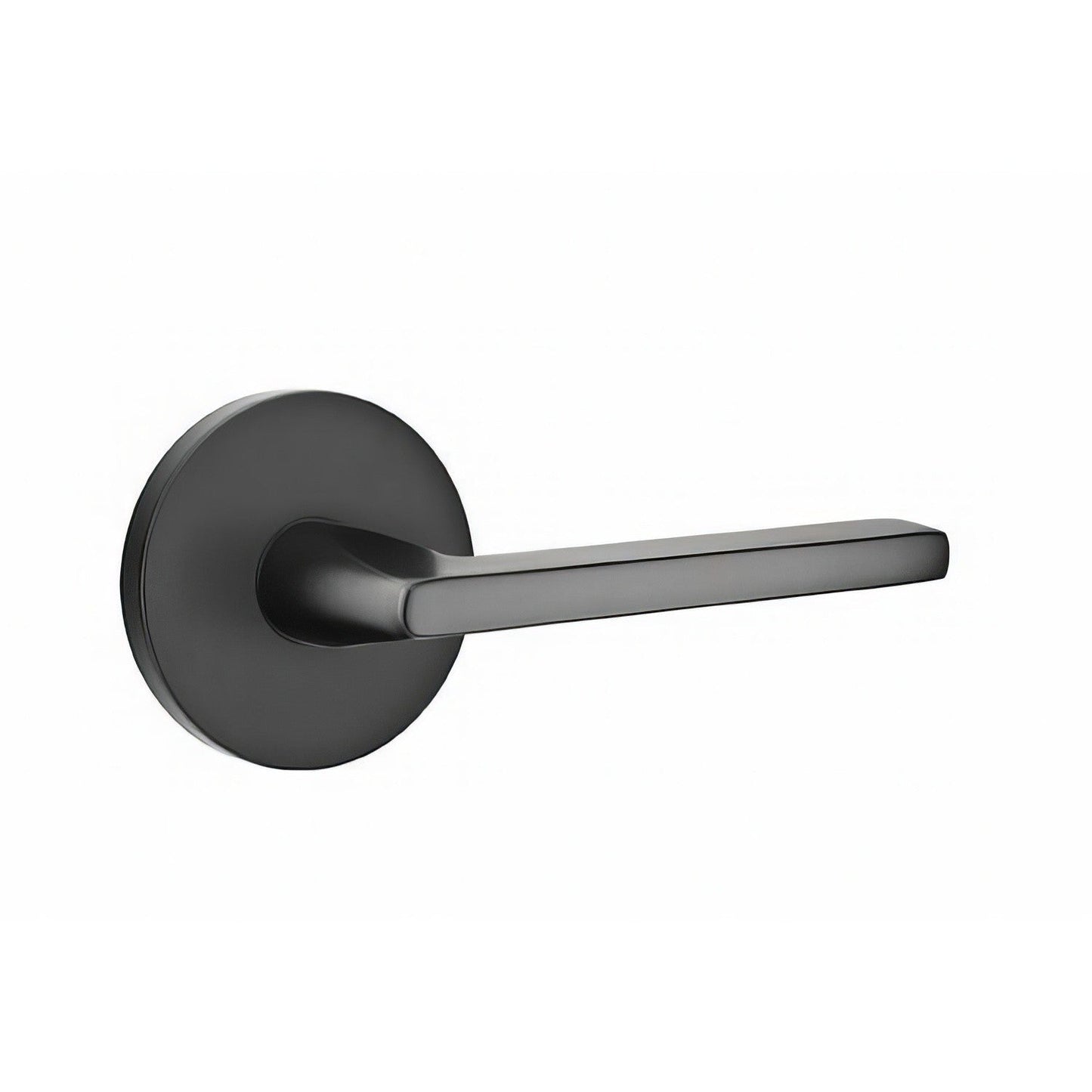 Emtek 5109HLOUSRH Helios Lever Right Hand 2-3/8" Backset Passage with Disk Rose