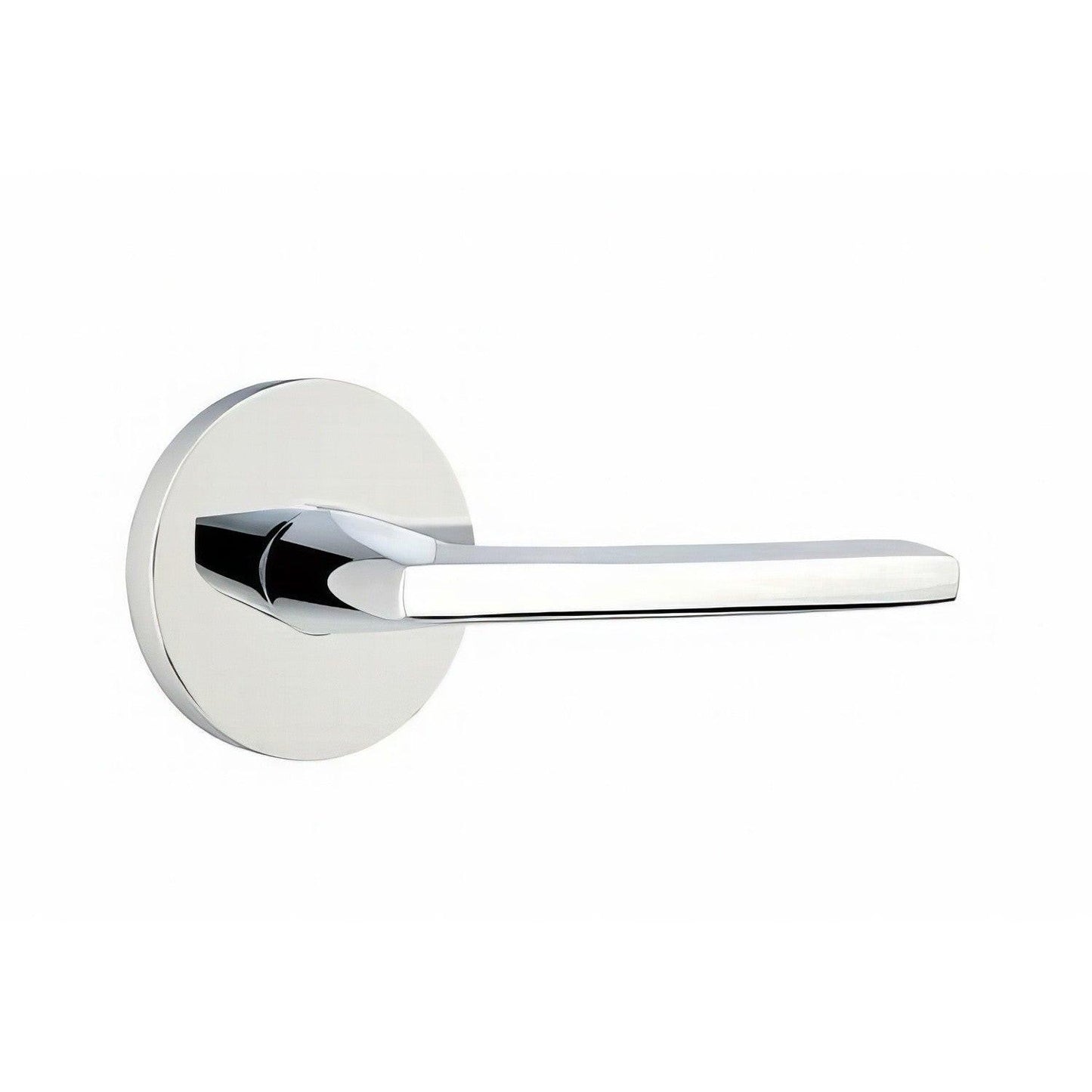 Emtek 5109HLOUSRH Helios Lever Right Hand 2-3/8" Backset Passage with Disk Rose
