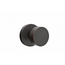 Emtek 5109ROUUS Round Knob 2-3/8" Backset Passage with Disk Rose