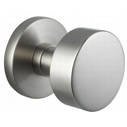 Emtek 5109ROUUS Round Knob 2-3/8" Backset Passage with Disk Rose