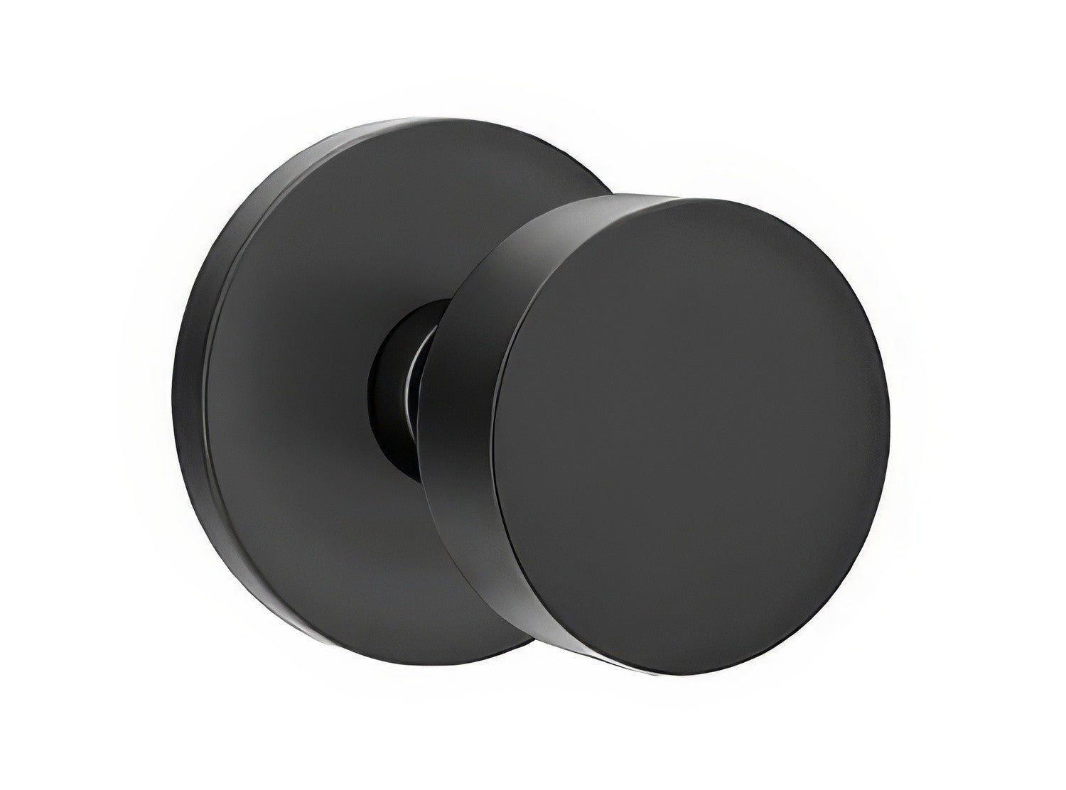 Emtek 5109ROUUS Round Knob 2-3/8" Backset Passage with Disk Rose