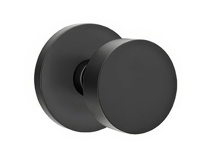 Emtek 5109ROUUS Round Knob 2-3/8" Backset Passage with Disk Rose