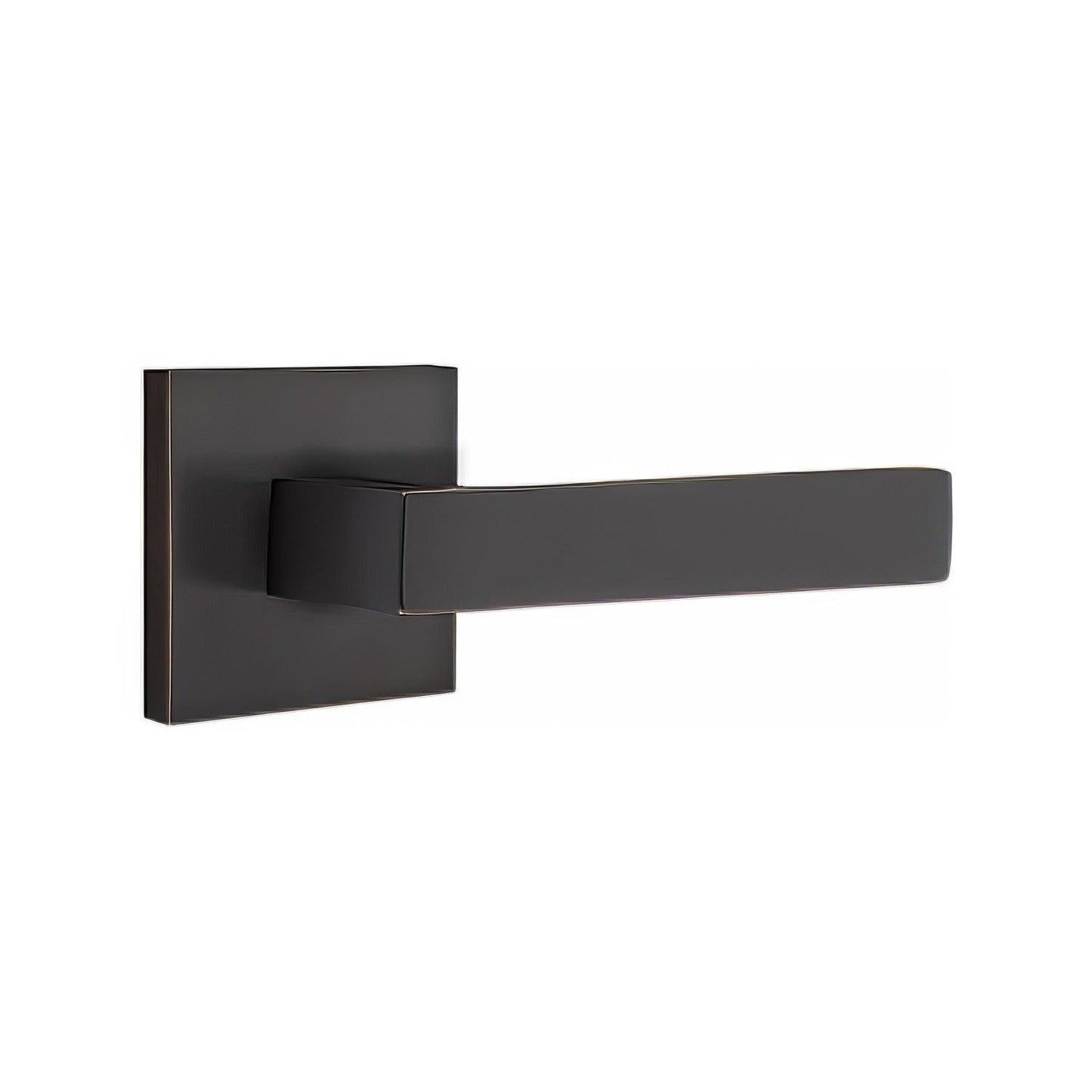 Emtek 5110DTUSRH Dumont Lever Right Hand 2-3/8" Backset Passage with Square Rose