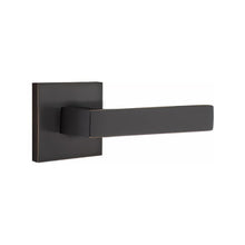 Emtek 5110DTUSRH Dumont Lever Right Hand 2-3/8" Backset Passage with Square Rose.