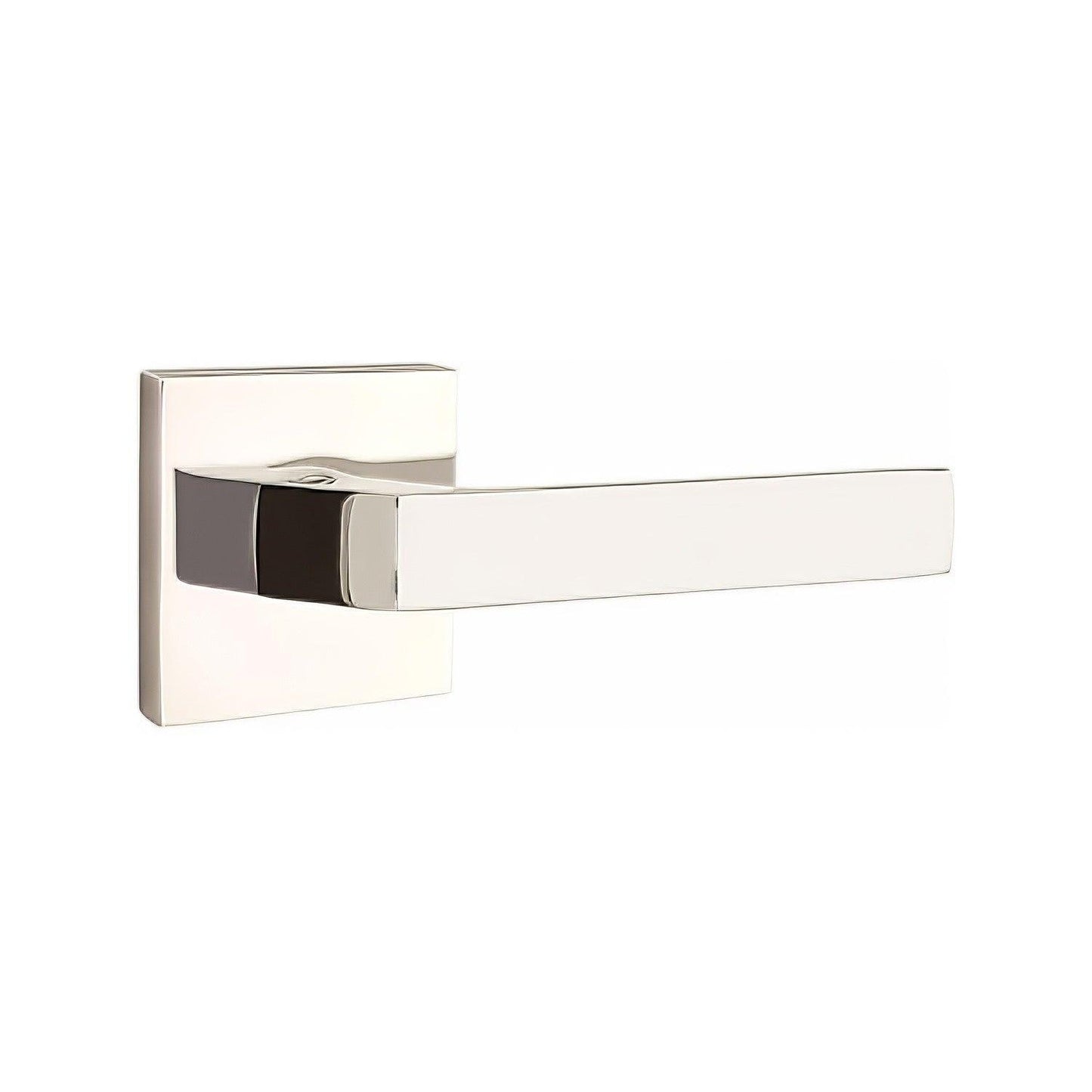 Emtek 5110DTUSRH Dumont Lever Right Hand 2-3/8" Backset Passage with Square Rose