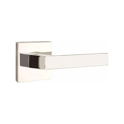 Emtek 5110DTUSRH Dumont Lever Right Hand 2-3/8" Backset Passage with Square Rose