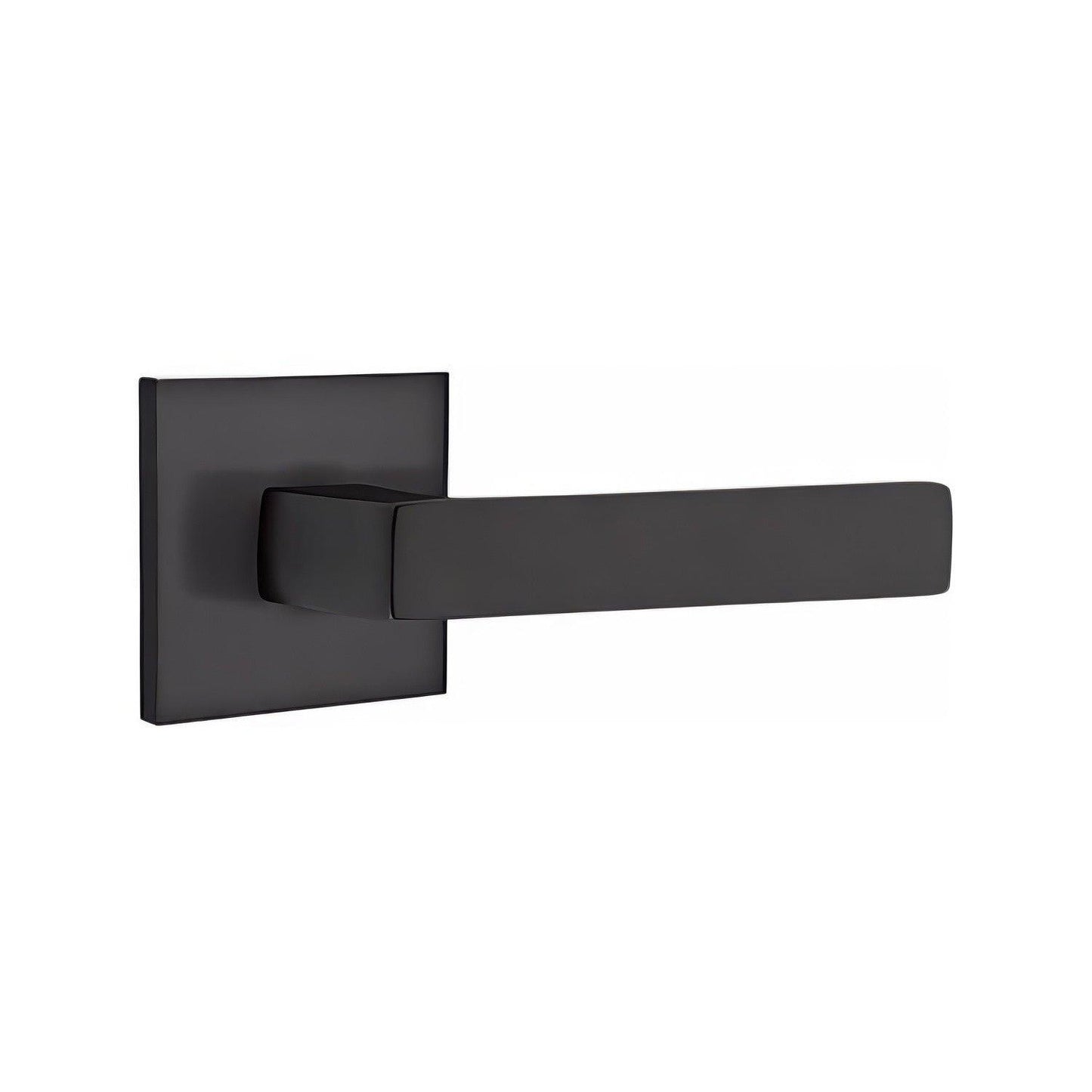 Emtek 5110DTUSLH Dumont Lever Left Hand 2-3/8" Backset Passage with Square Rose