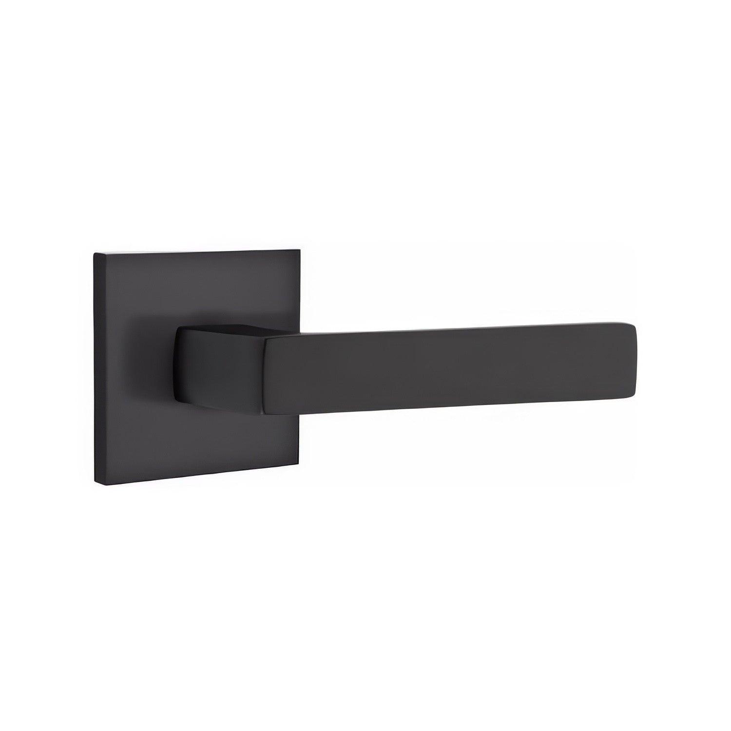 Emtek 5110DTUSRH Dumont Lever Right Hand 2-3/8" Backset Passage with Square Rose