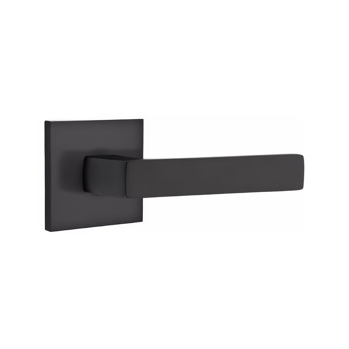 Emtek 5110DTUSRH Dumont Lever Right Hand 2-3/8" Backset Passage with Square Rose.