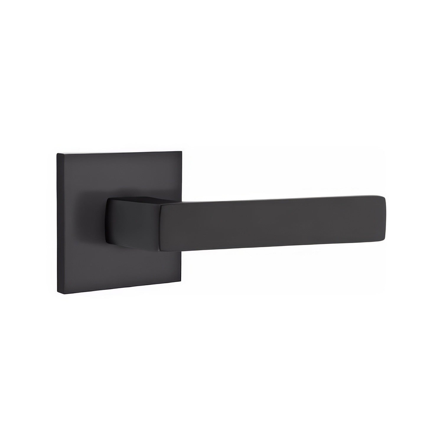 Emtek 5110DTUSRH Dumont Lever Right Hand 2-3/8" Backset Passage with Square Rose.