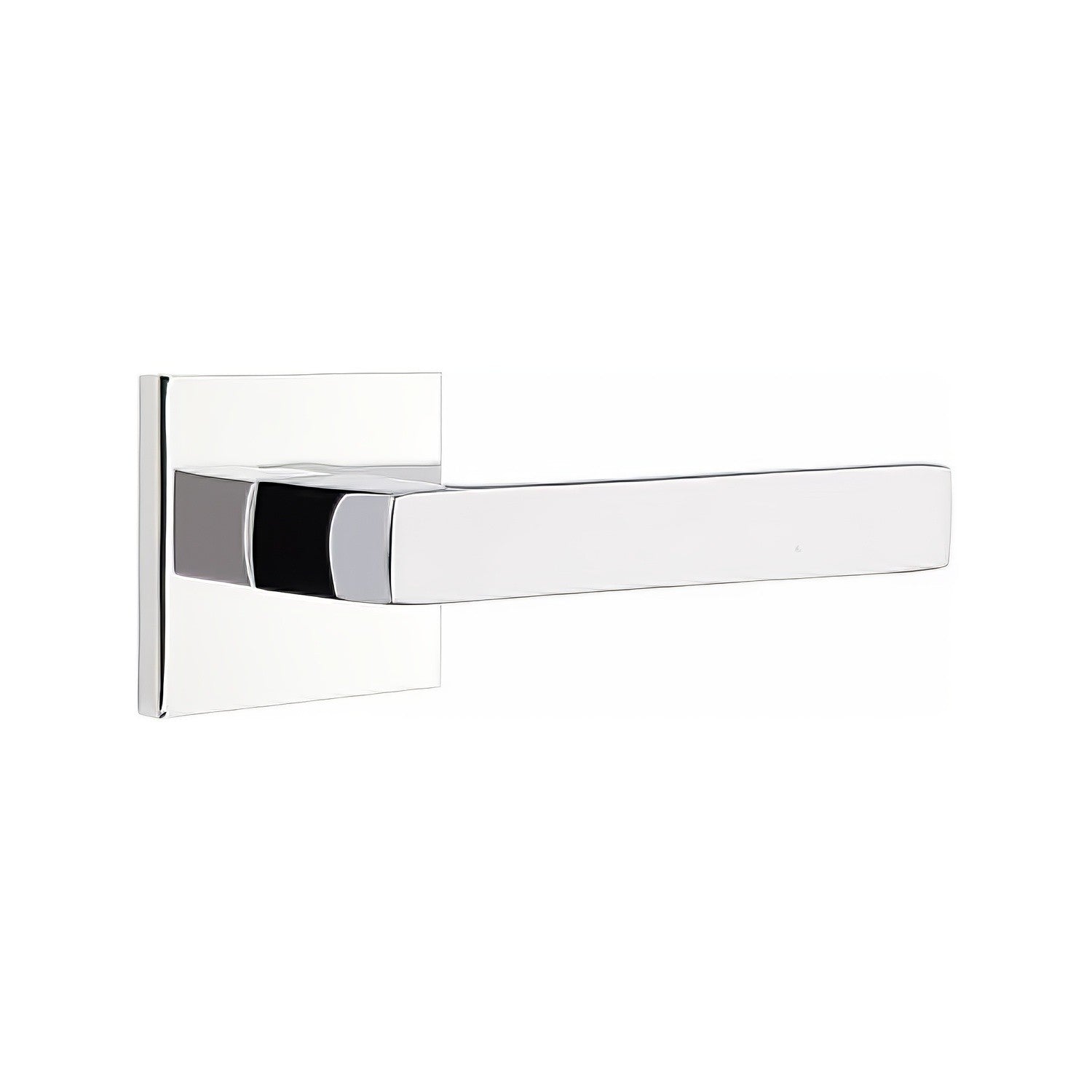 Emtek 5110DTUSRH Dumont Lever Right Hand 2-3/8" Backset Passage with Square Rose.