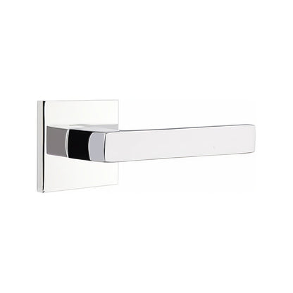 Emtek 5110DTUSRH Dumont Lever Right Hand 2-3/8" Backset Passage with Square Rose.
