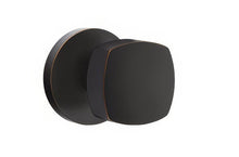 Emtek 5110FRKUS Freestone Knob 2-3/8" Backset Passage with Square Rose