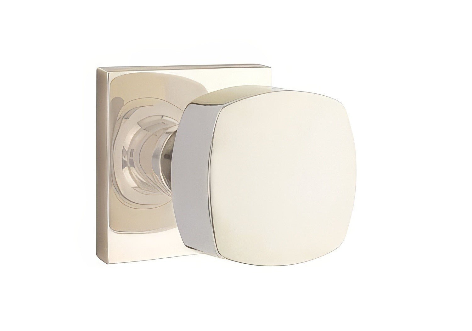 Emtek 5110FRKUS Freestone Knob 2-3/8" Backset Passage with Square Rose