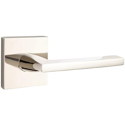 Emtek 5110FRLUSRH Freestone Lever Right Hand 2-3/8" Backset Passage with Square Rose