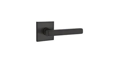 Emtek 5110FRLUSRH Freestone Lever Right Hand 2-3/8" Backset Passage with Square Rose.