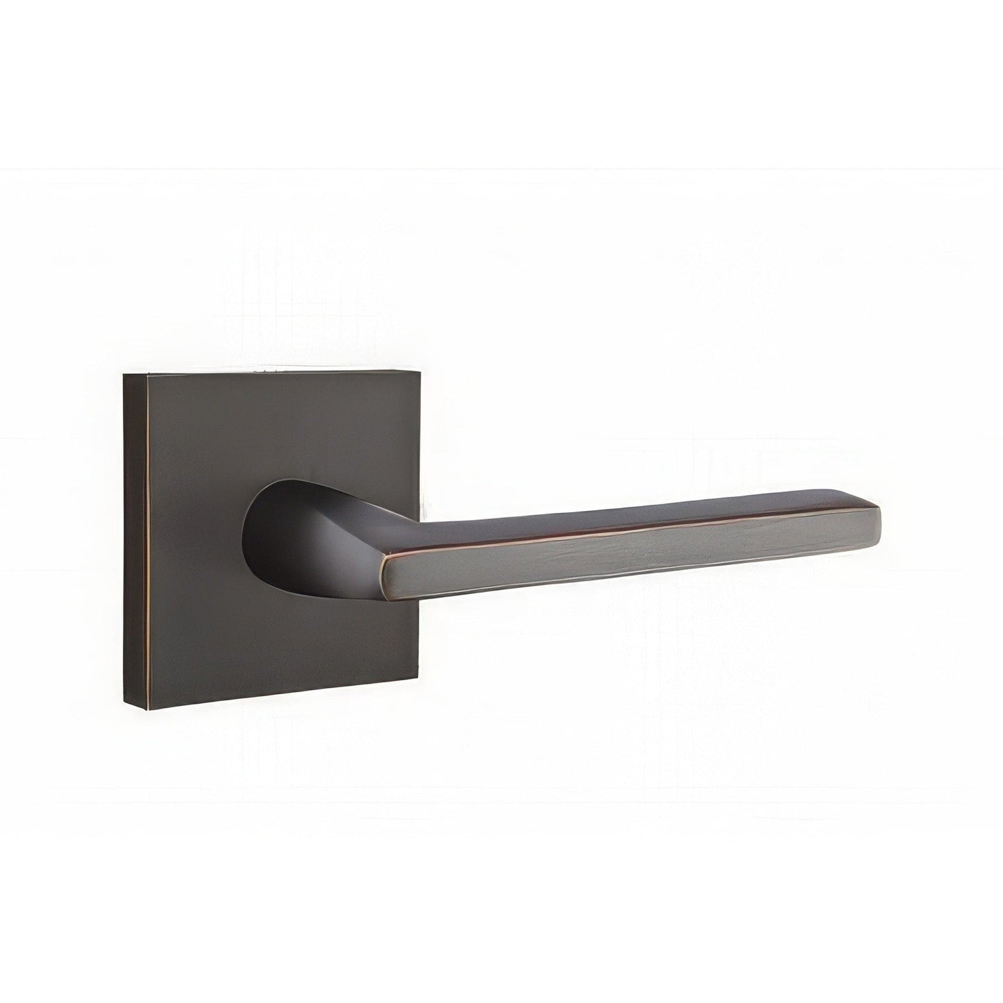 Emtek Helios Lever Left Hand Passage with Square Rose.