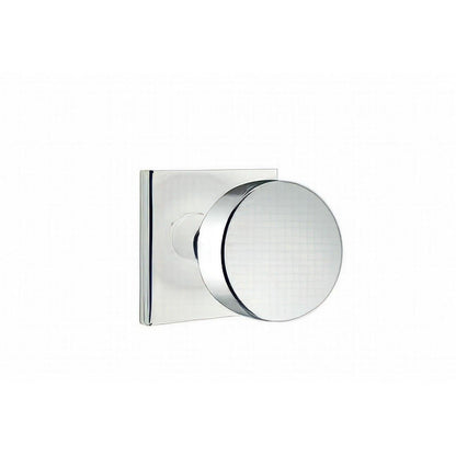 Emtek 5110ROUUS Round Knob 2-3/8" Backset Passage with Square Rose