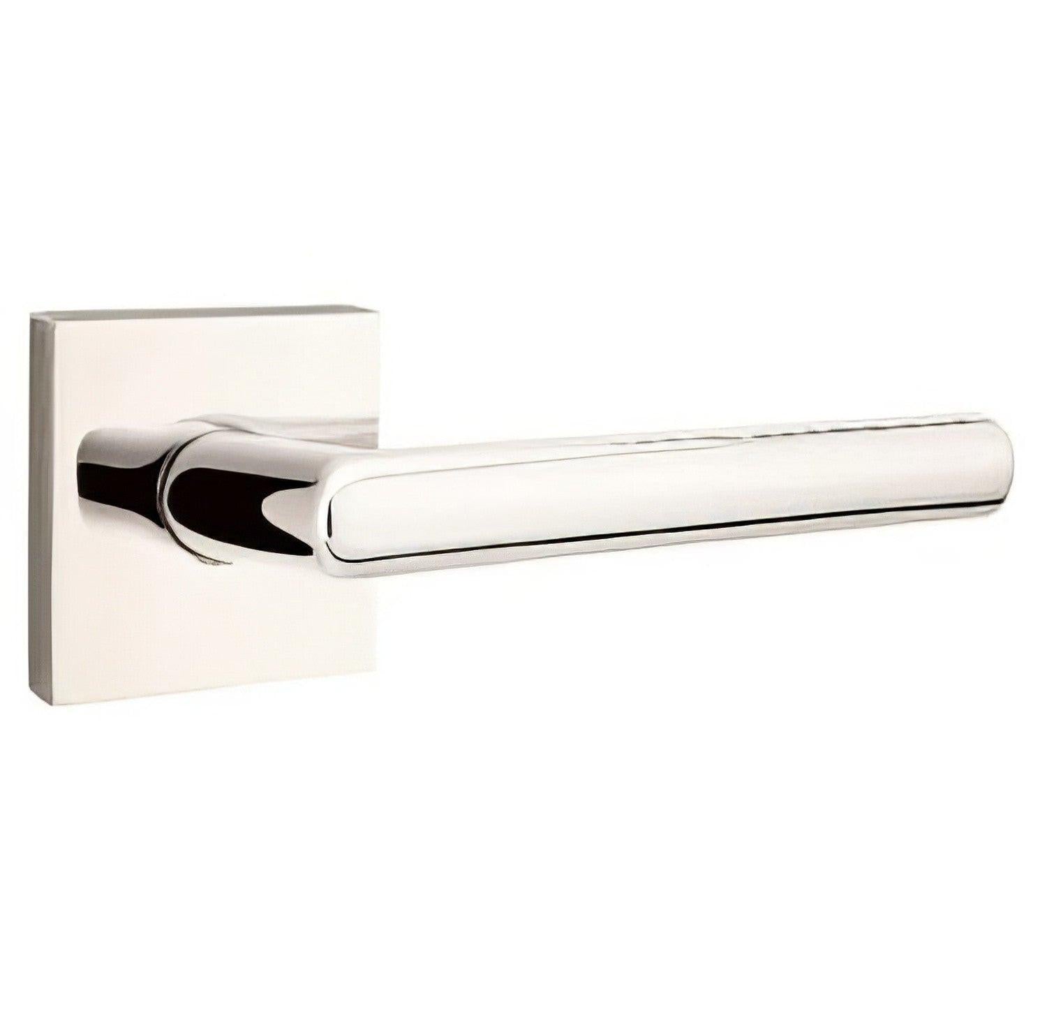 Emtek 5110STUUSRH Stuttgart Lever Right Hand 2-3/8" Backset Passage with Square Rose