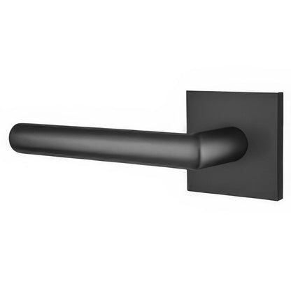 Emtek 5110STUUSLH Stuttgart Lever Left Hand 2-3/8" Backset Passage with Square Rose