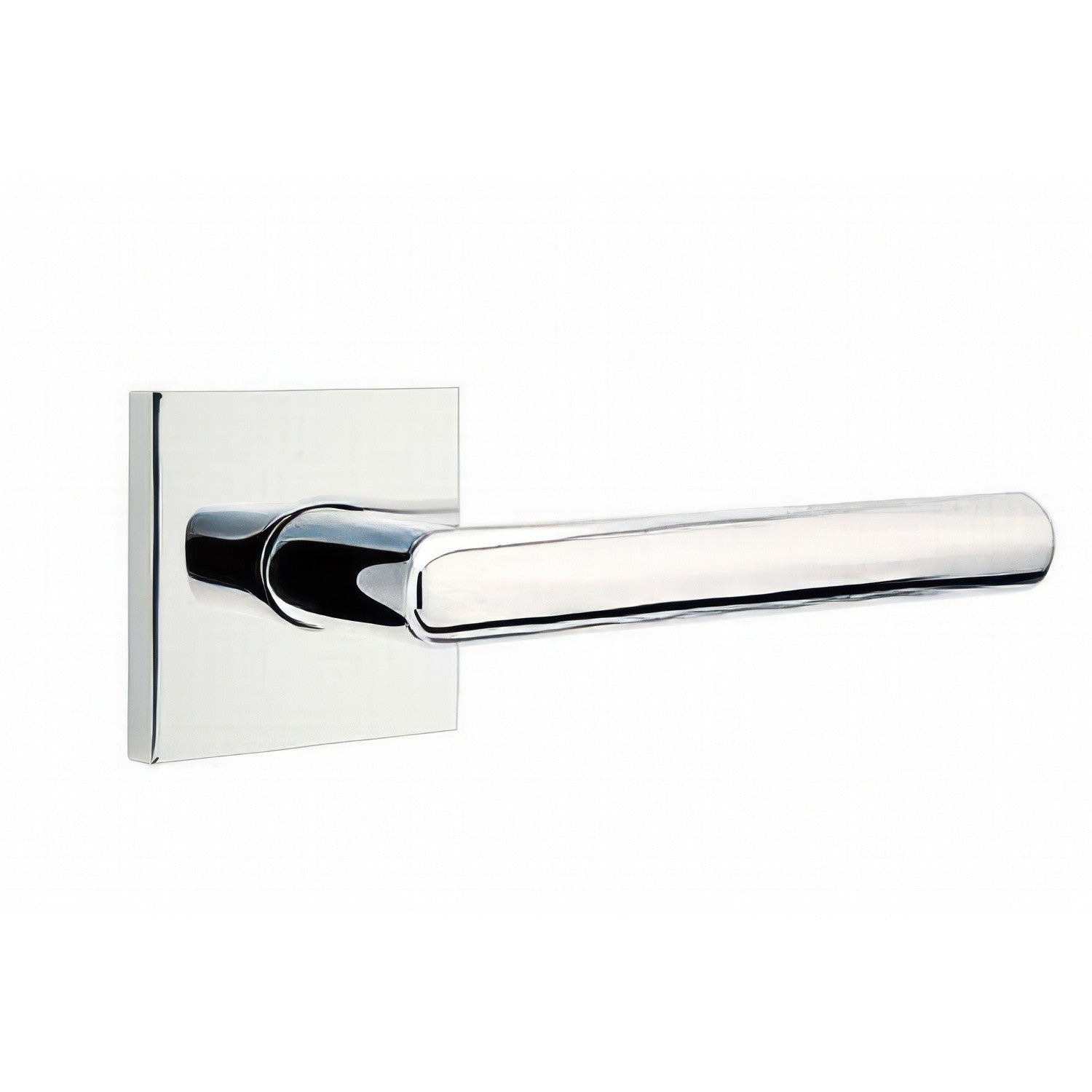 Emtek 5110STUUSRH Stuttgart Lever Right Hand 2-3/8" Backset Passage with Square Rose.