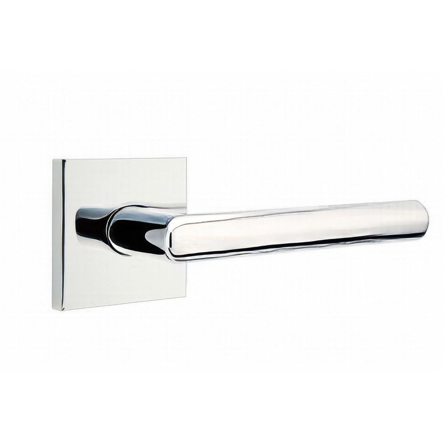 Emtek 5110STUUSRH Stuttgart Lever Right Hand 2-3/8" Backset Passage with Square Rose