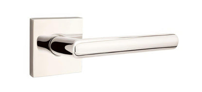 Emtek 5111HLOUSLH Helios Lever Left Hand 2-3/8" Backset Passage with Neos Rose