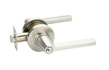 Emtek 5115HLOUSLH Helios Lever Left Hand 2-3/8" and 2-3/4" Backset Keyed Entry With Disk Rose