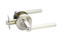 Emtek 5115HLOUSLH Helios Lever Left Hand 2-3/8" and 2-3/4" Backset Keyed Entry With Disk Rose
