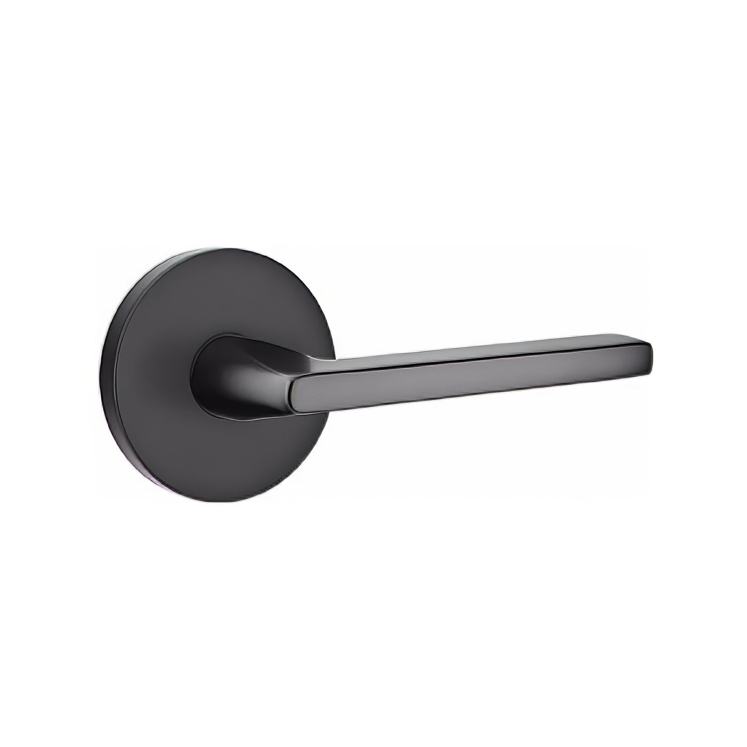 Emtek 5115HLOUSRH Helios Lever Right Hand 2-3/8" and 2-3/4" Backset Keyed Entry With Disk Rose