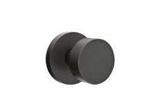 Emtek 5209ROUUS Round Knob 2-3/8" Backset Privacy with Disk Rose.