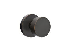 Emtek 5209ROUUS Round Knob 2-3/8" Backset Privacy with Disk Rose