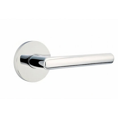 Emtek 5209STUUSLH Stuttgart Lever Left Hand Privacy With Disk Rose