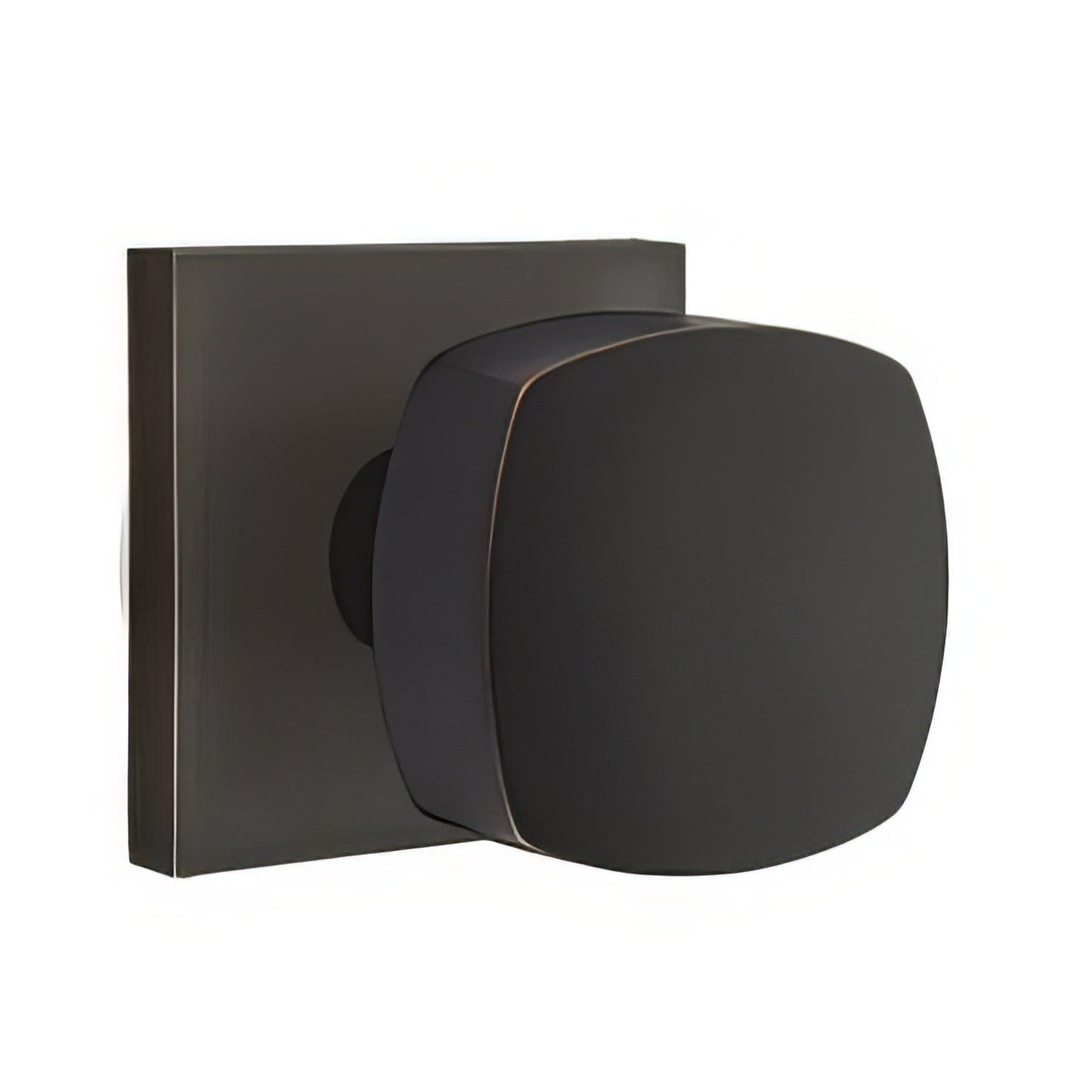 Emtek 5210FRKUS Freestone Knob 2-3/8" Backset Privacy With Square Rose.