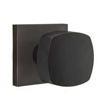 Emtek 5210FRKUS Freestone Knob 2-3/8" Backset Privacy With Square Rose.