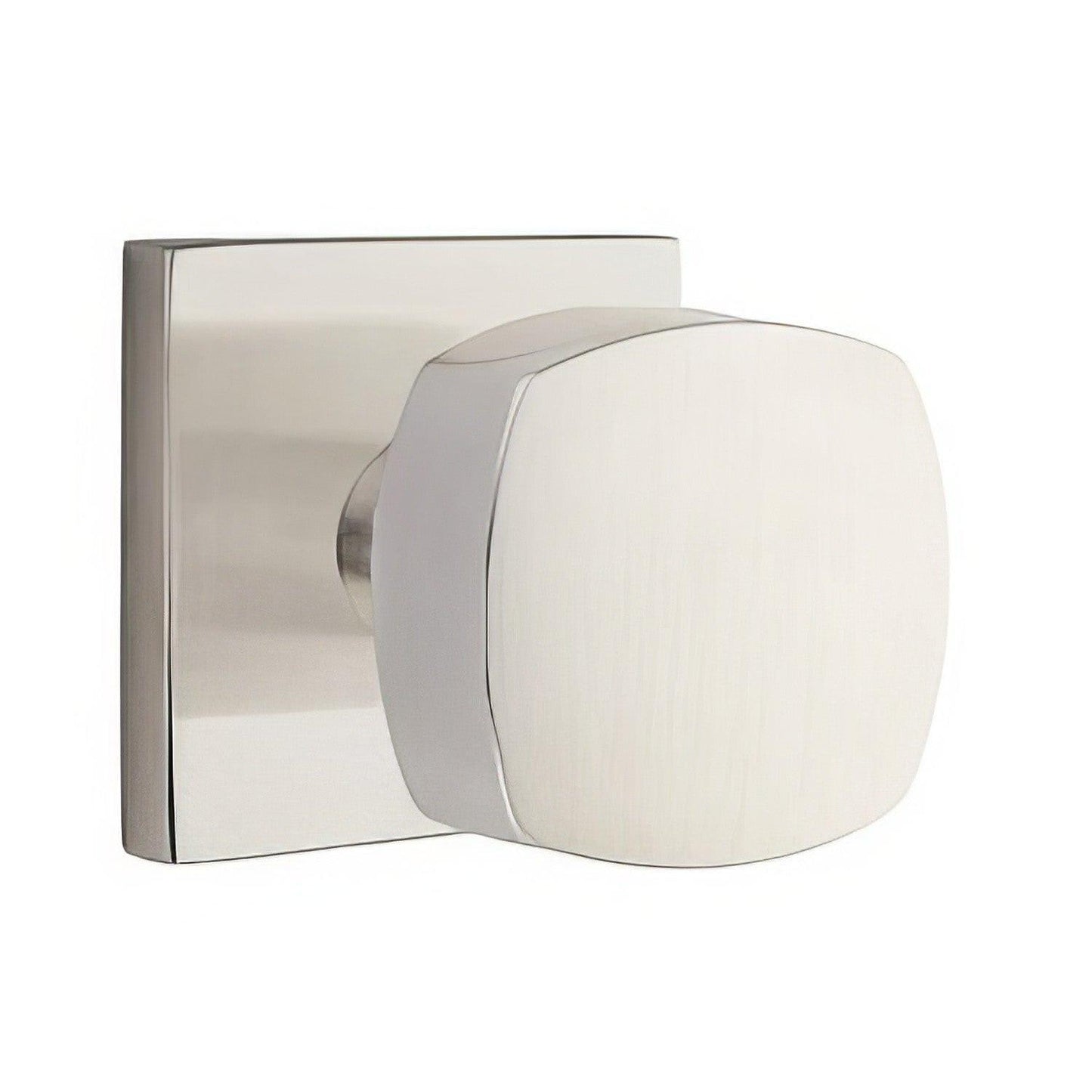 Emtek 5210FRKUS Freestone Knob 2-3/8" Backset Privacy With Square Rose.