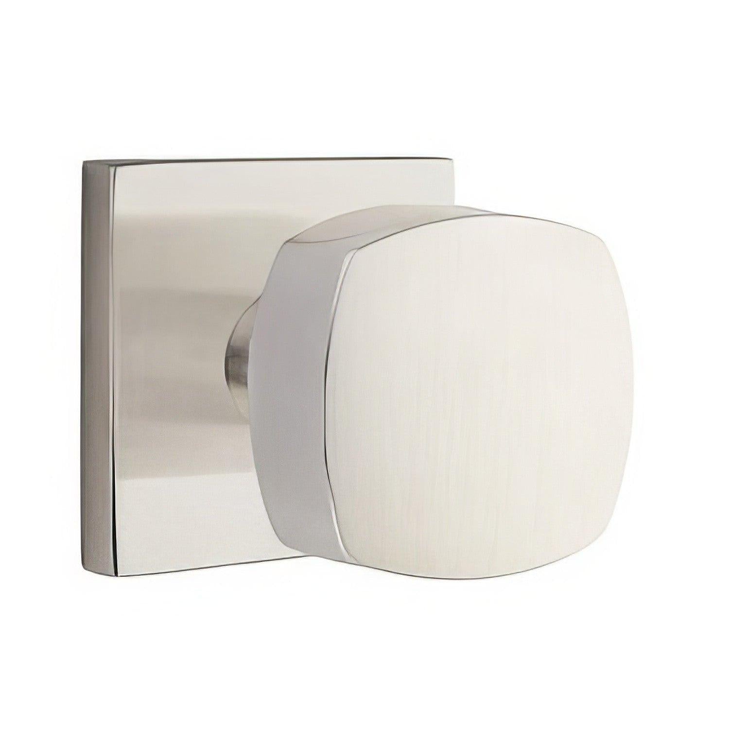 Emtek 5210FRKUS Freestone Knob 2-3/8" Backset Privacy With Square Rose.