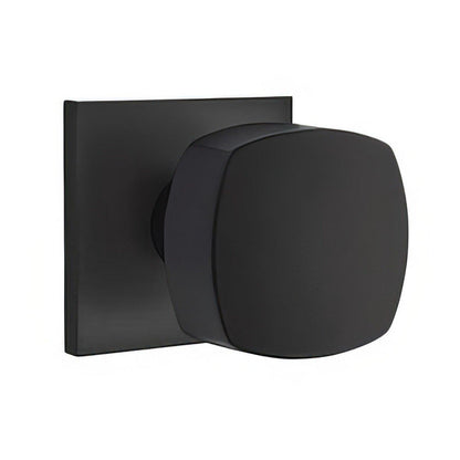 Emtek 5210FRKUS Freestone Knob 2-3/8" Backset Privacy With Square Rose.