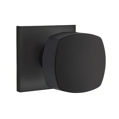 Emtek 5210FRKUS Freestone Knob 2-3/8" Backset Privacy With Square Rose.