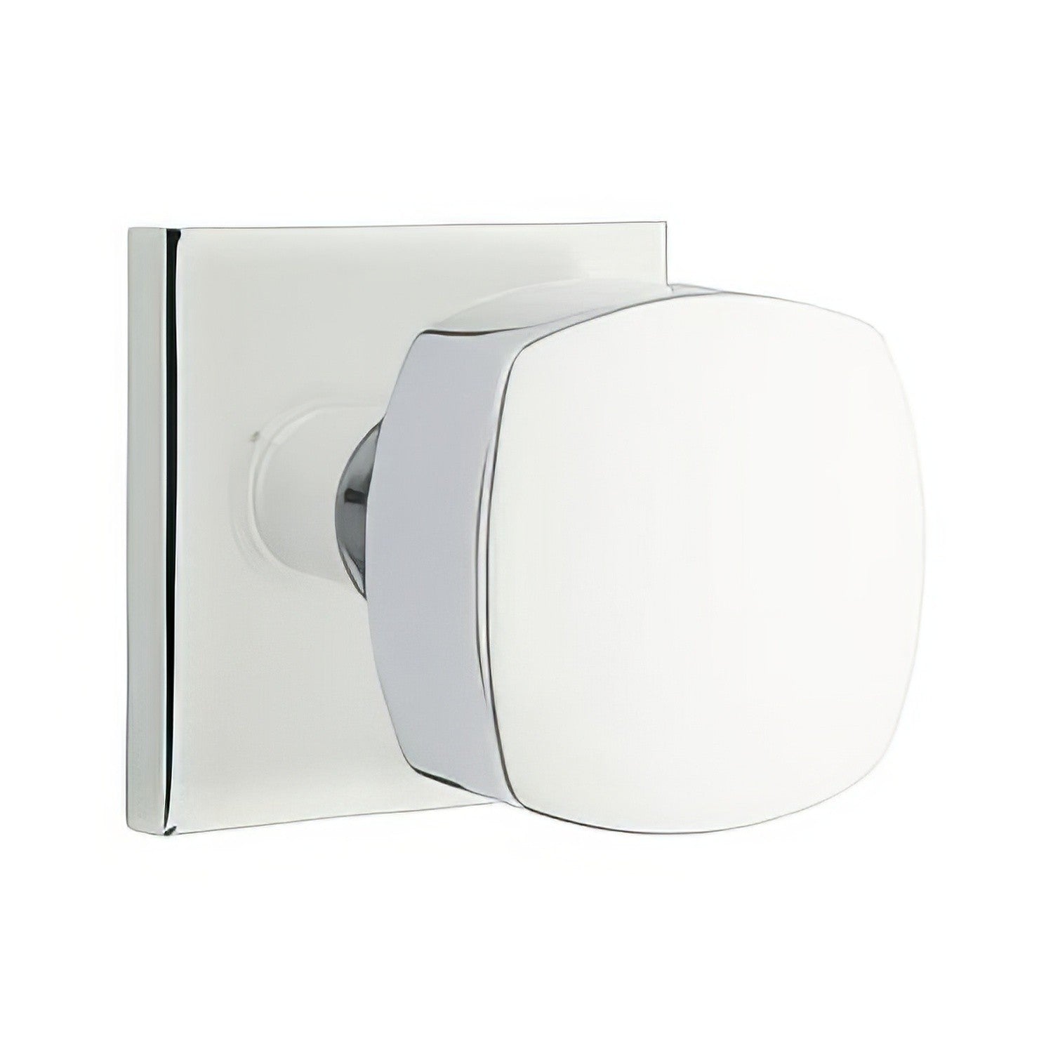 Emtek 5210FRKUS Freestone Knob 2-3/8" Backset Privacy With Square Rose.