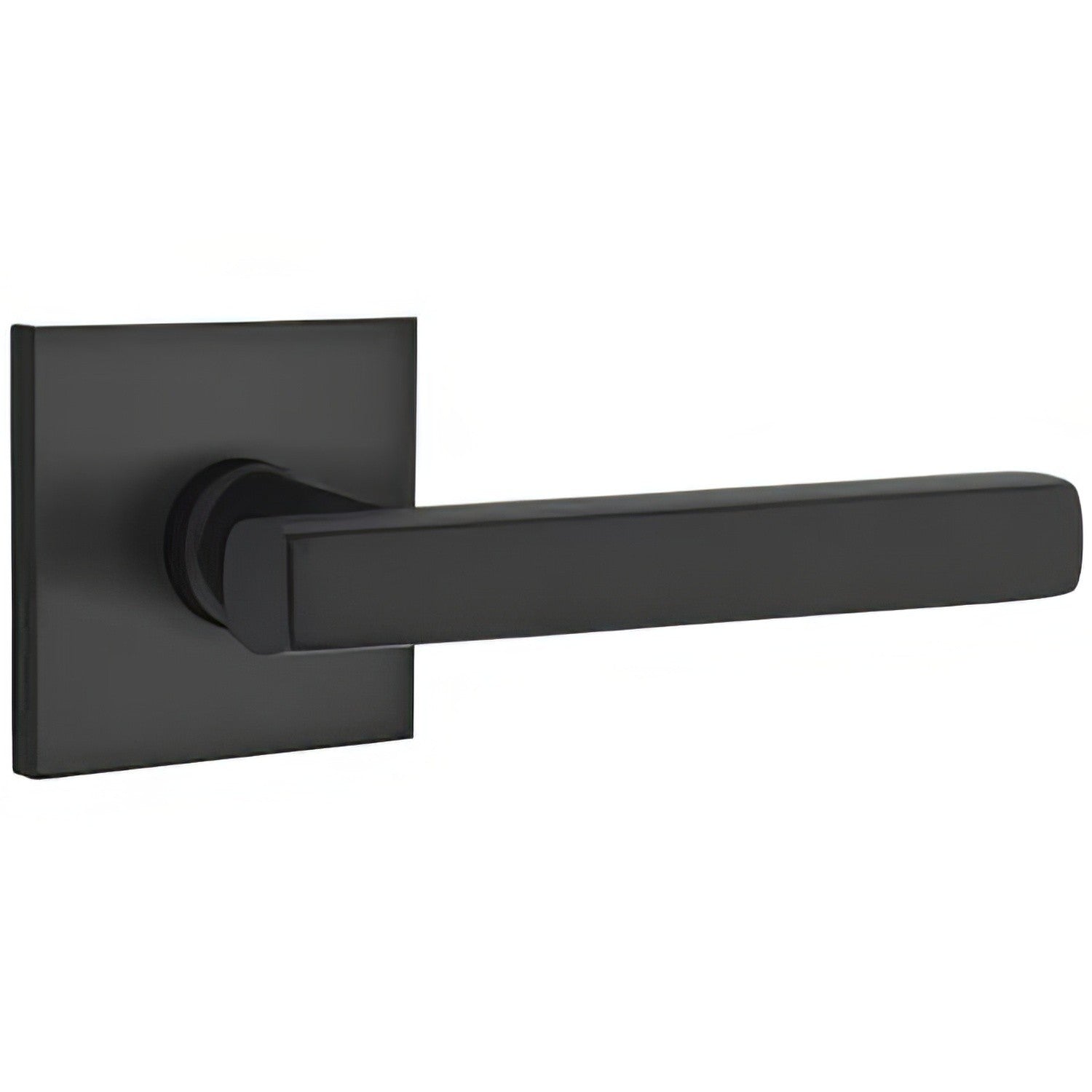 Emtek 5210FRLUSRH Freestone Lever Right Hand 2-3/8" Backset Privacy With Square Rose.