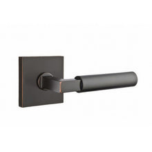 Emtek 5210HECUSLH Hercules Lever Left Hand 2-3/8" Backset Privacy With Square Rose.