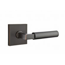Emtek 5210HECUSRH Hercules Lever Right Hand 2-3/8" Backset Privacy With Square Rose.