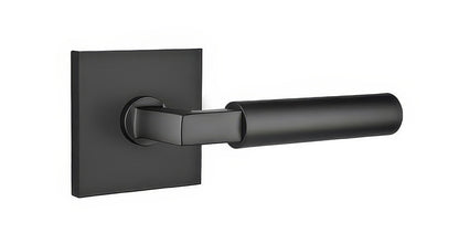 Emtek 5210HECUSRH Hercules Lever Right Hand 2-3/8" Backset Privacy With Square Rose.