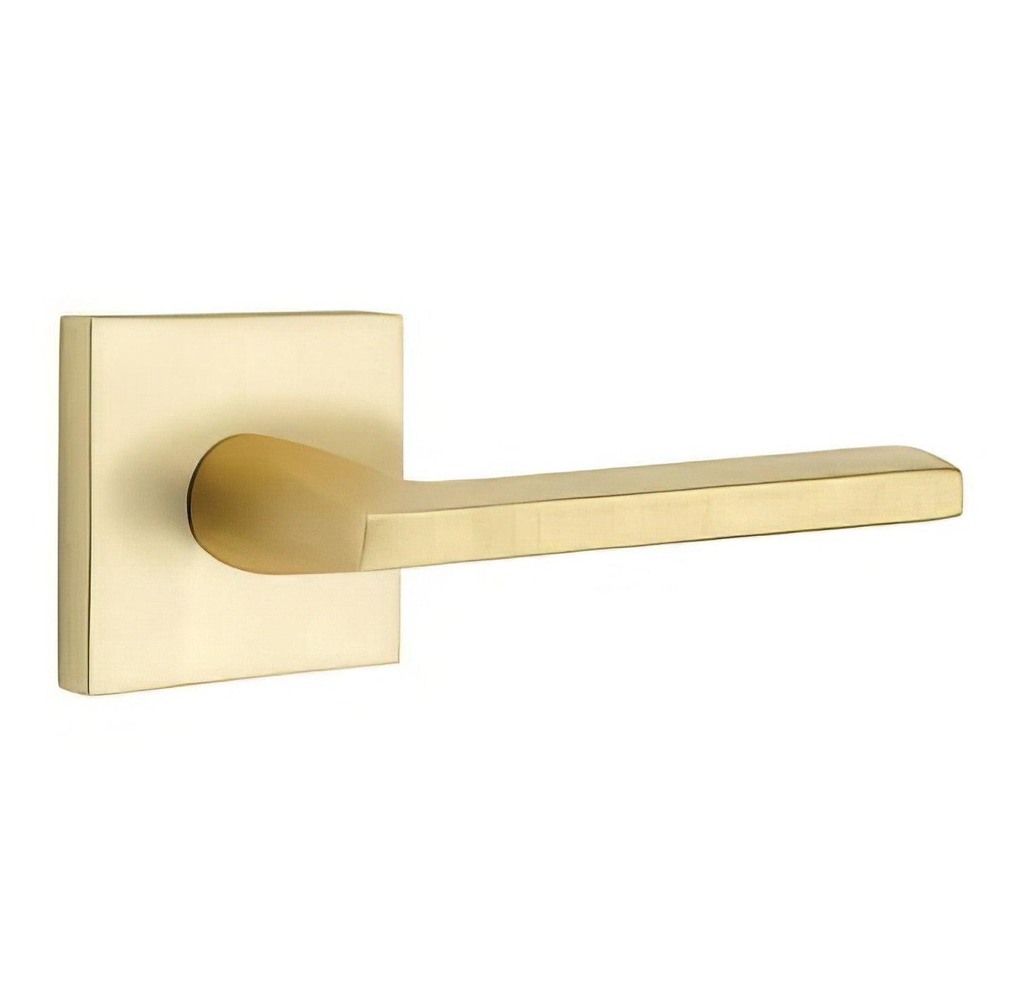 Emtek 5210HLOUSRH Helios Lever Right Hand Privacy With Square Rose.