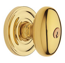 Baldwin 5225.ENTR Egg Style Keyed Knobset.