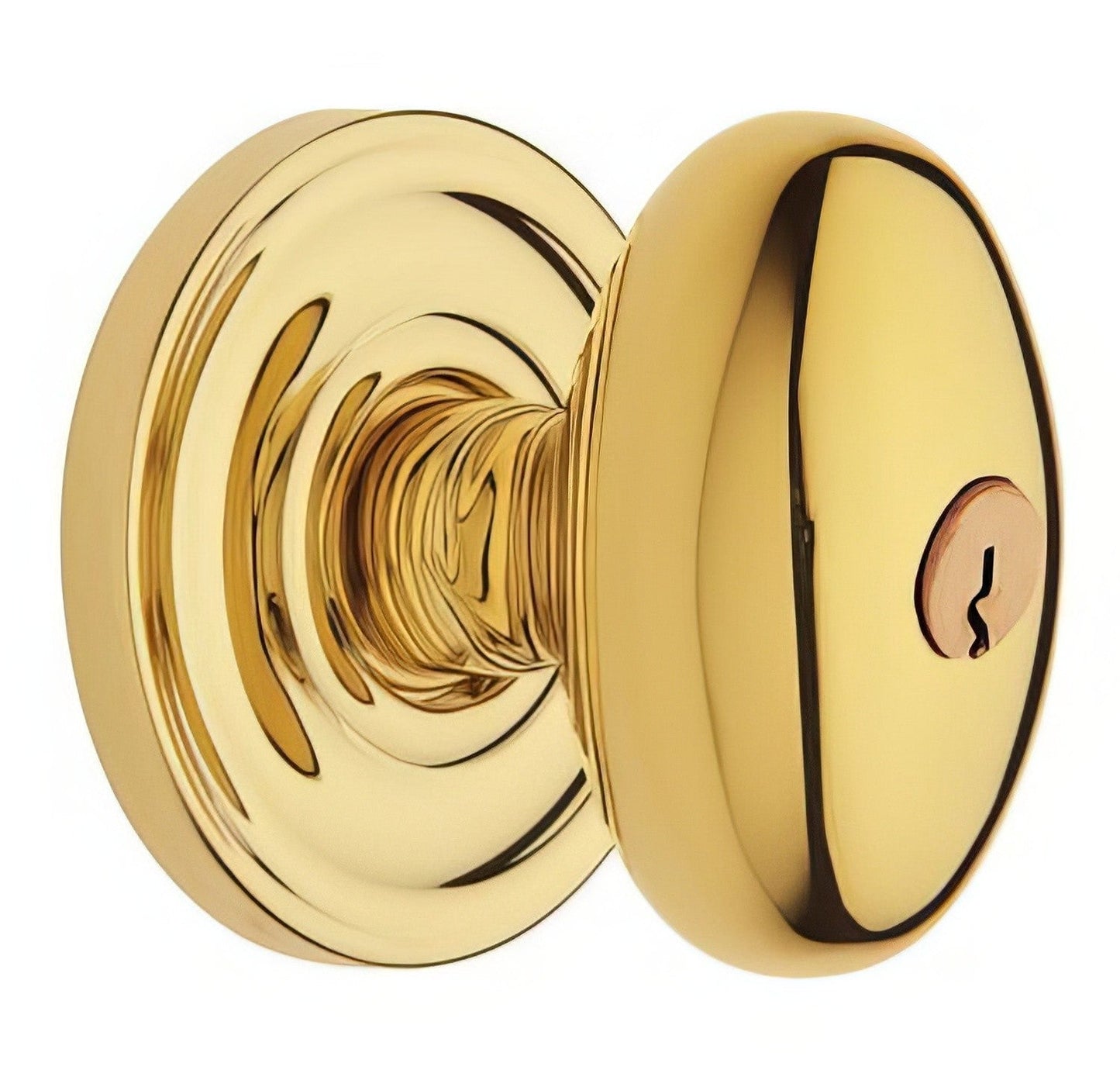 Baldwin 5225.ENTR Egg Style Keyed Knobset