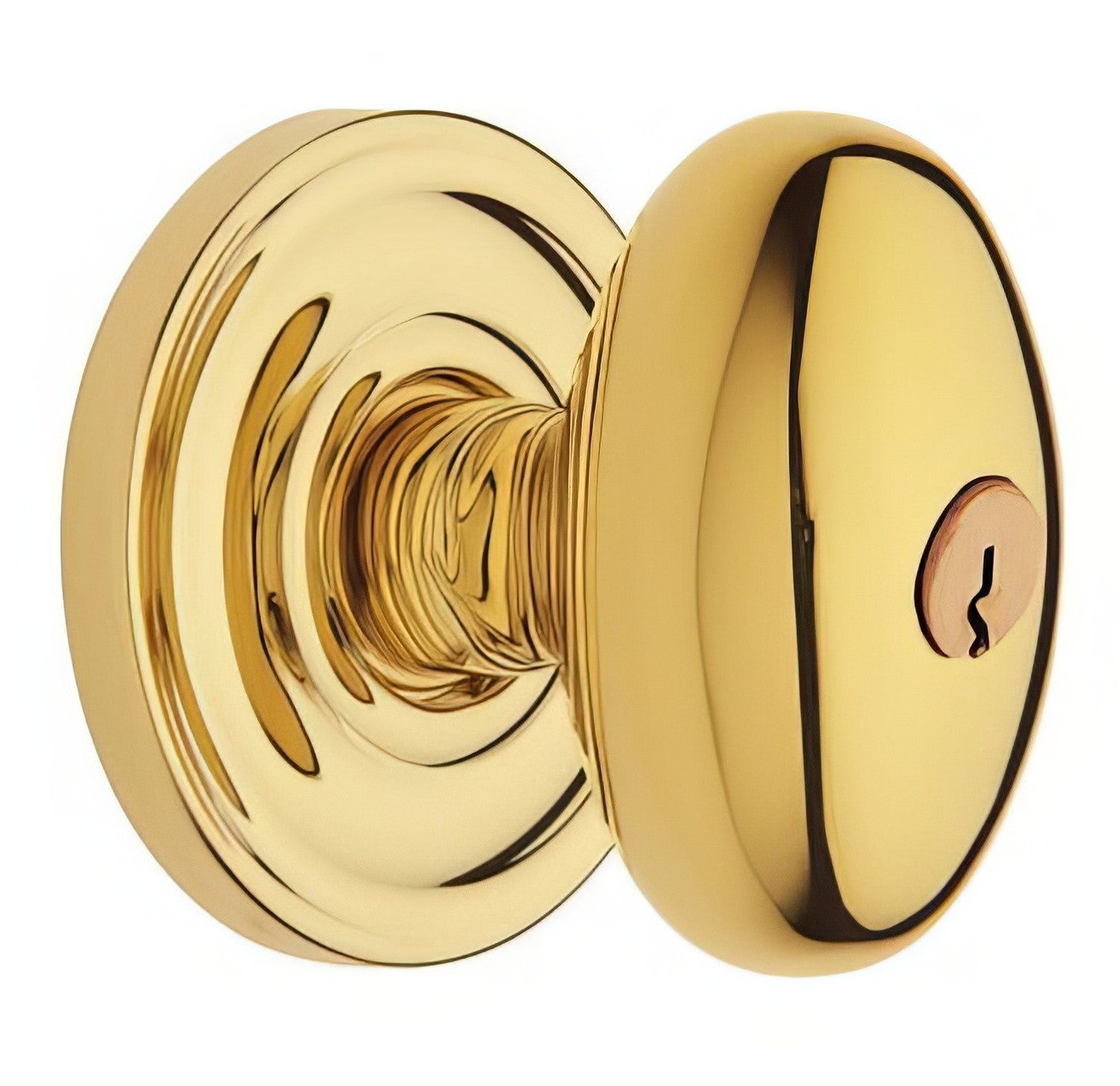 Baldwin 5225.ENTR Egg Style Keyed Knobset
